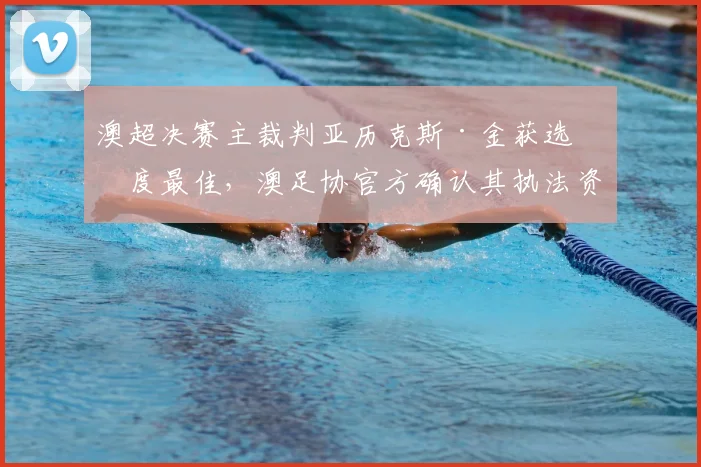澳超决赛主裁判亚历克斯·金获选年度最佳，澳足协官方确认其执法资格